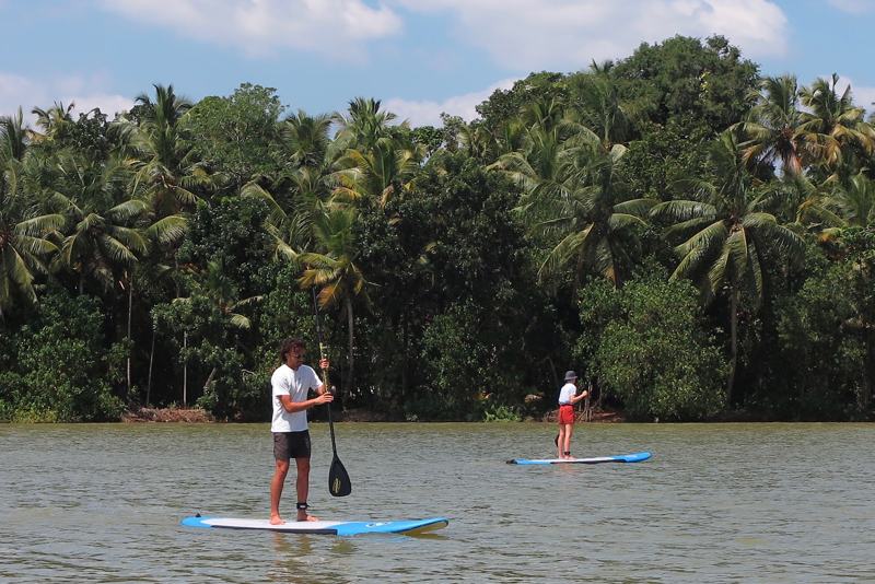 Stand-up paddle boarding